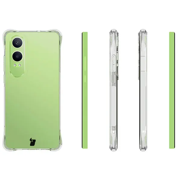 Elastyczne etui Bizon Case Salpa do OnePlus Nord CE4 Lite 5G przezroczyste