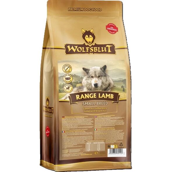 Wolfsblut Dog Range Lamb Adult Small - jagnięcina i ryż 7,5kg