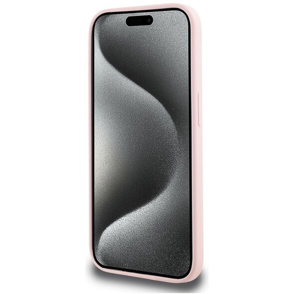 ETUI KARL LAGERFELD SILICONE KARL&CHOUPETTE MAGSAFE DO IPHONE 14 PRO MAX RÓŻOWY