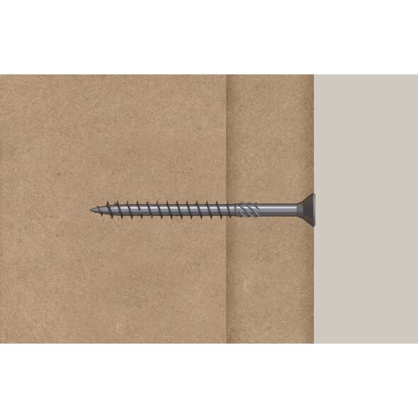 Medsraigciai FISCHER, 3,5 x 45 mm, cinkuoti, MDF plokstems, 200 vnt.