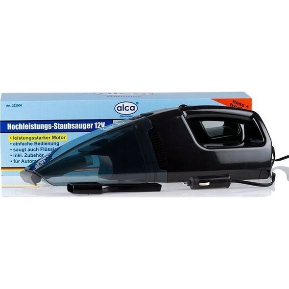 Automobilinis dulkiu siurblys ALCA, sausam ir slapiam valymui, 12V/60W