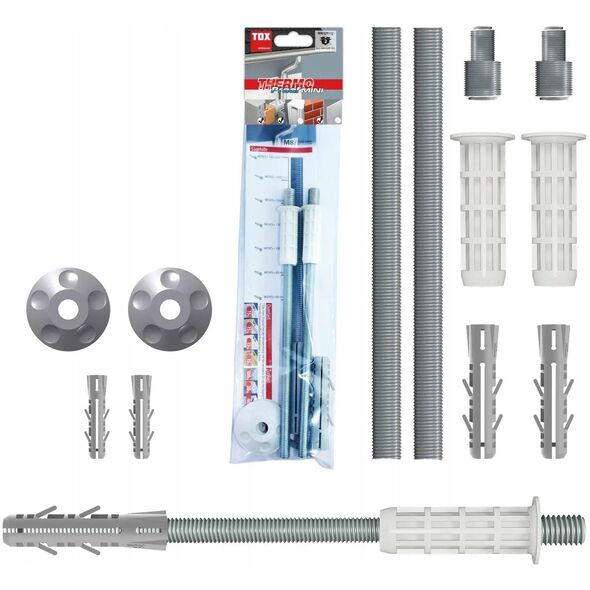Montavimo rinkinys TOX Thermo Proof Mini, M8 x 200 mm, 2 vnt.