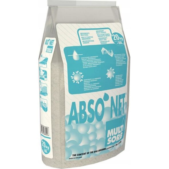 Schoeller Industries S.A.S Sorbent sypki Absonet Multisorb do oleju granulat mineralny 20 kg