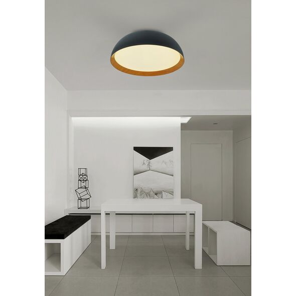 ΦΩΤΙΣΤΙΚΟ ΟΡΟΦΗΣ LED SIAN D40 4000K ΜΑΥΡΟ