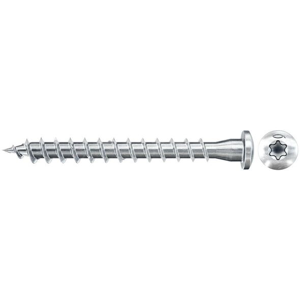 Medsraigciai FISCHER, 5,0 x 40 mm, kampams, TORX, 200 vnt.