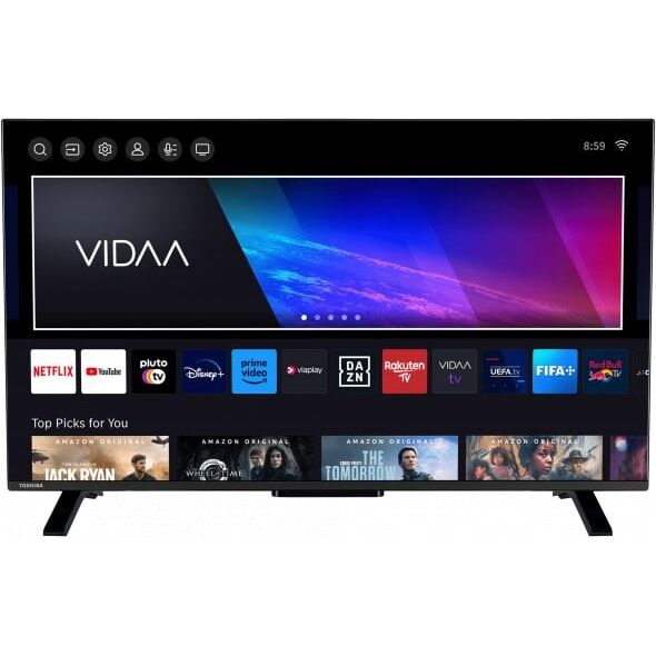 Toshiba 40LV2E63DA - 102 cm (40") Diagonalklasse WL/LV2E Series LCD-TV mit LED-Hintergrundbeleuchtung - Smart TV - VIDAA - 1080p 1920 x 1080 - HDR - direkt beleuchtete LED
