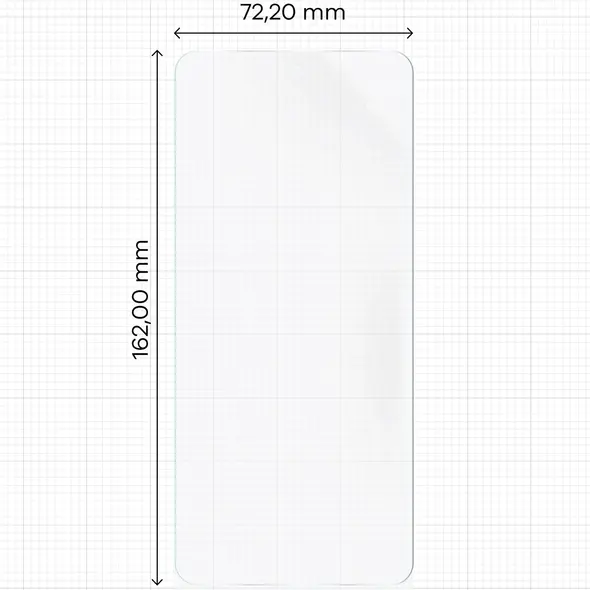 Folia matowa Bizon Glass Film Sun Duo do Realme C71 4G [2 PACK]