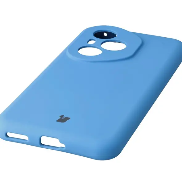 Silikonowe etui Bizon Soft Case do Honor 400 Pro niebieskie