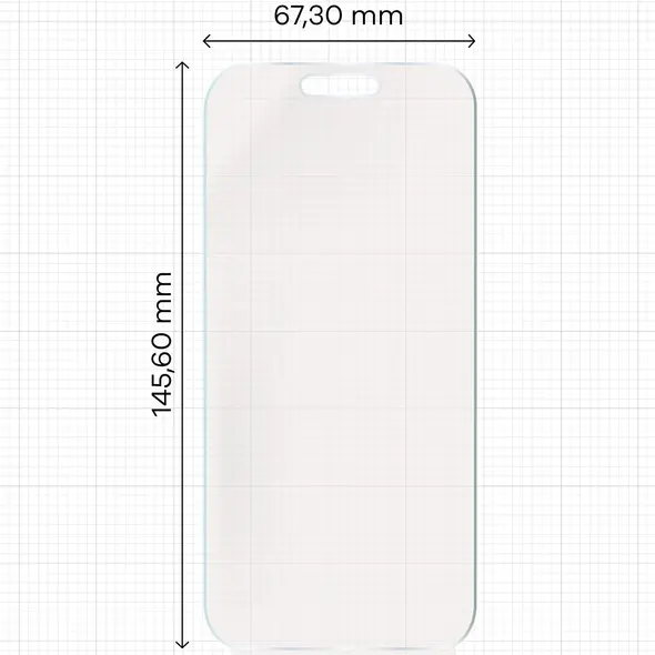 Folia matowa Bizon Glass Film Sun do Apple iPhone 16 Pro