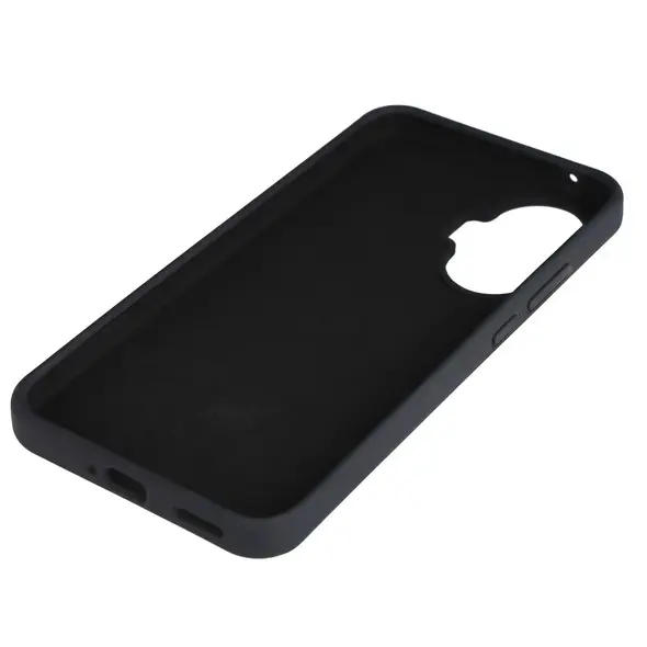 Silikonowe etui Bizon Soft Case do Xiaomi POCO F7 czarne