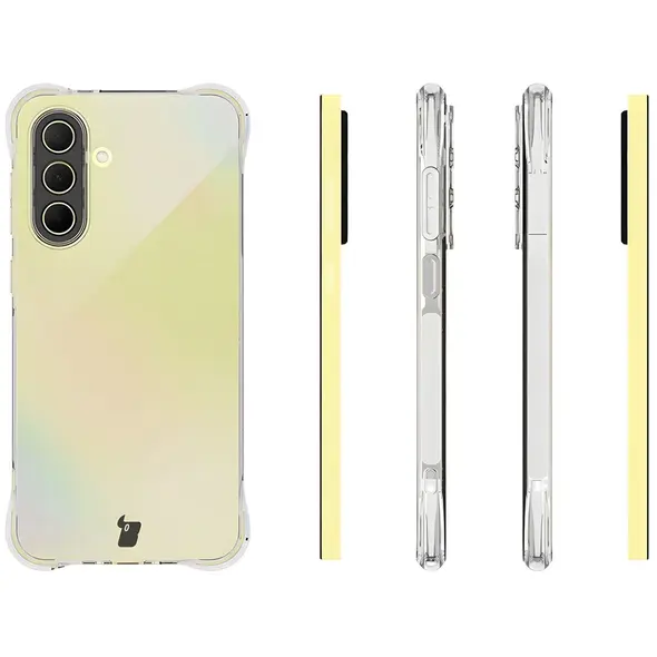 Etui + 2x szkło na ekran Bizon Case Clear Pack do Samsung Galaxy A36 5G