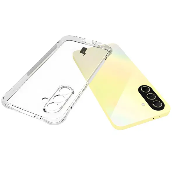 Elastyczne etui Bizon Case Salpa do Samsung Galaxy A36 5G przezroczyste