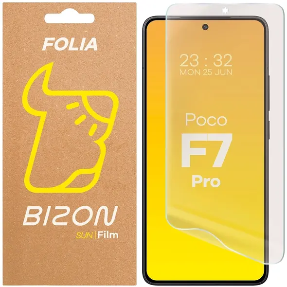 Folia matowa Bizon Glass Film Sun do Xiaomi POCO F7 Pro