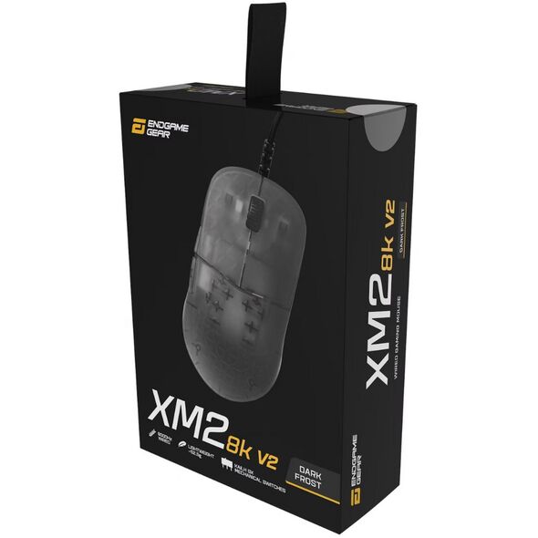Endgame Gear XM2 8k v2 Gaming-Maus, 8.000Hz - Dark Frost