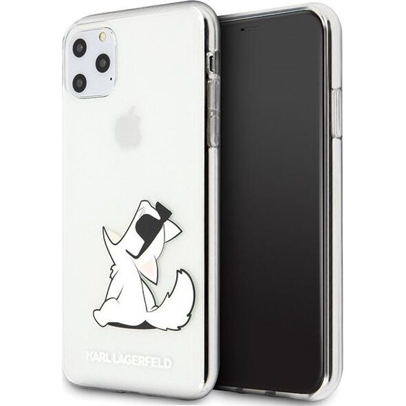 Karl Lagerfeld Karl Lagerfeld KLHCN65CFNRC iPhone 11 Pro Max hardcase transparent Choupette Fun