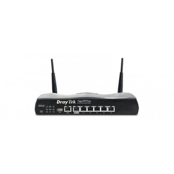 DrayTek Vigor 2927Lac router bezprzewodowy Gigabit Ethernet Dual-band (2.4 GHz/5 GHz) 4G Czarny