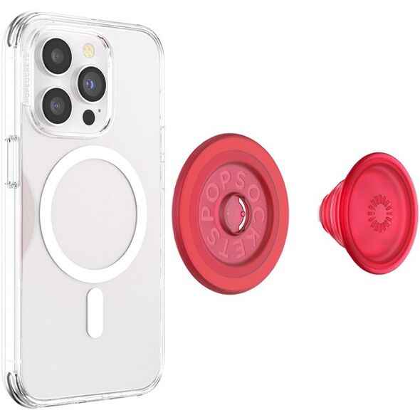 Uchwyt i podstawka do telefonu Popsockets Blanchette Red MagSafe czerwony 808974