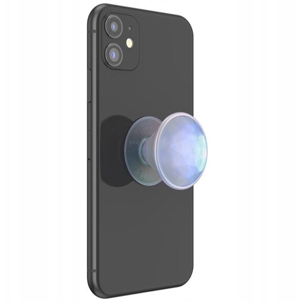 Uchwyt i podstawka do telefonu Popsockets Luxe Iridescent Dichroic Diamond Frosted 806539