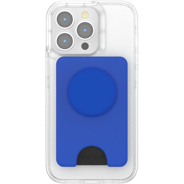 Uchwyt i podstawka do telefonu z portfelem Popsockets PopWallet+ PopGrip PW+ MS MagSafe kobalt 807091