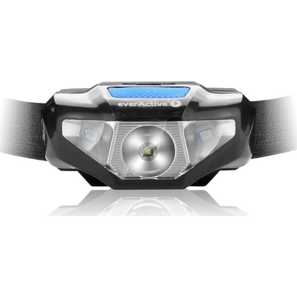 Latarka czołowa LED 1x biała + 2x czerwona smd HL-
