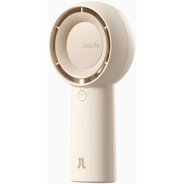 Mini dmuchawa Jisulife Handheld Fan Life5 Plus 4000 mAh przenośny wiatraczek wentylator USB - beżowy
