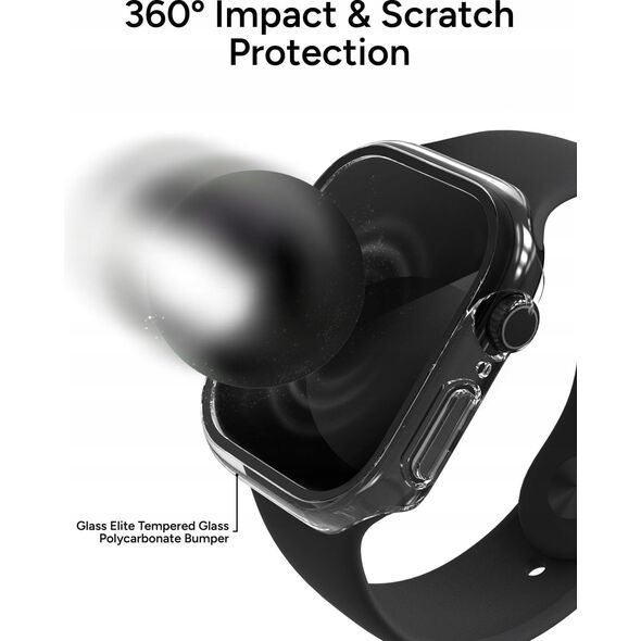 ZAGG InvisibleShield Glass Elite 360 - szkło ochronne do Apple Watch serii 10 (42mm)