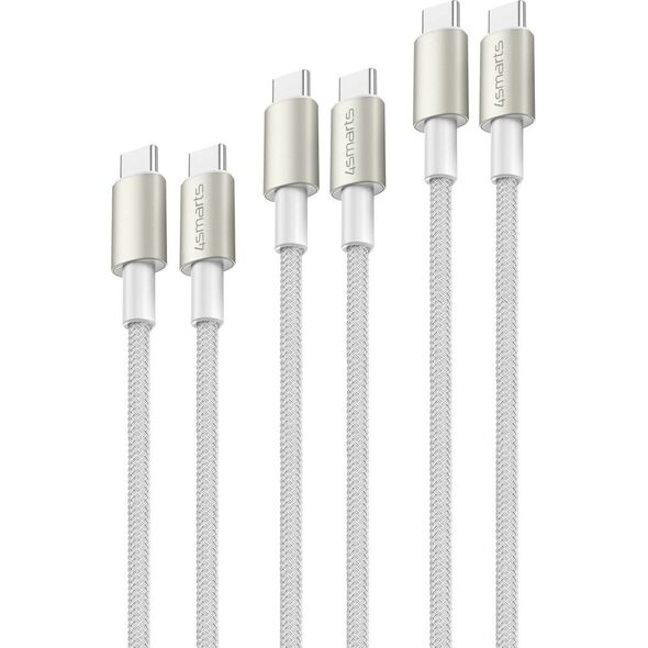 4smarts 540656 kabel USB USB 2.0 3 m USB C Biały