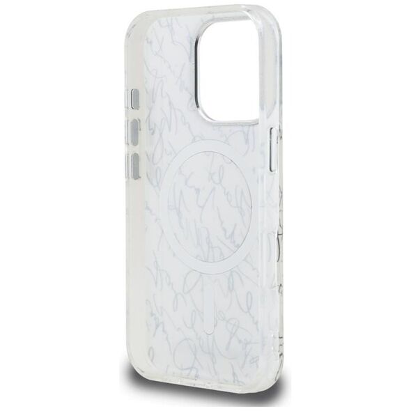ETUI MAGSAFE KARL LAGERFELD DO IPHONE 16 PRO, Case Białe, Magnetyczne Modne
