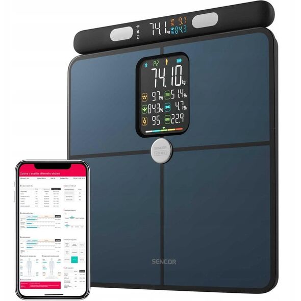 SBS 9102BK Waga Fitness Bluetooth