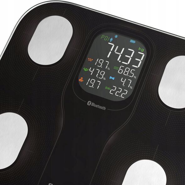 SBS 9002BK Waga Fitness Bluetooth
