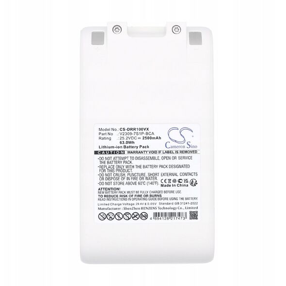 Akumulator Bateria Typu V2309-7s1p-bca Do Odkurzacza Dreame R10 R 10 / Cs-drr100vx