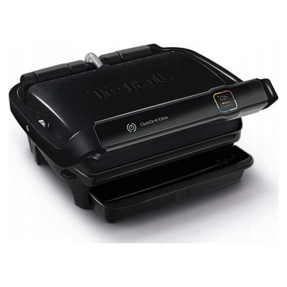 Grill elektryczny Tefal Tefal Optigrill Elite GC7508, contact grill (black, 2,000 watts)