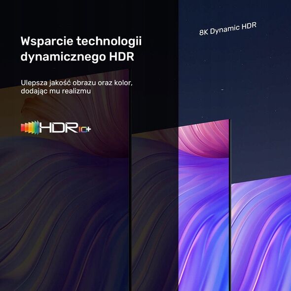 Unitek przewód 8K LUX HDMI 2.1 oplot 10M