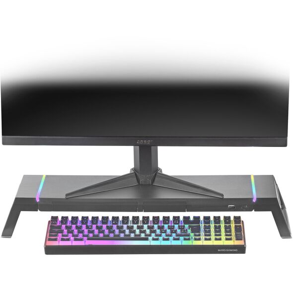 Mars Gaming MGS-ONE Monitor Stand Chroma RGB / USB 2.0