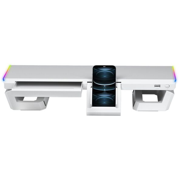 Mars Gaming MGS-ONE Monitor Stand Chroma RGB / USB 2.0