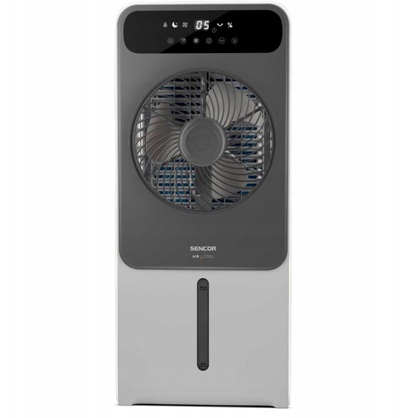 SFN 6014GY Wentylator stojacy z nawilaczem