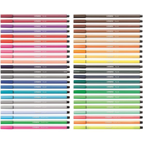 Σετ ρολών Stabilo Arty Pen 68 με 25 χρώματα