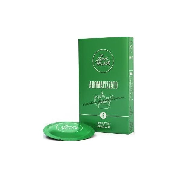 PREZERWATYWY-LOVE MATCH ARROMATIZATO  - 6 PCS PACK
