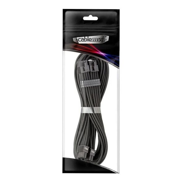 Καλώδιο CableMod C-Series Pro ModMesh Bridged - 8+8-Pin PCIe, μαύρο, 60cm