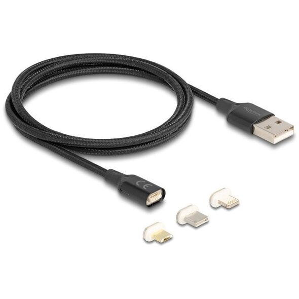 USB Ladekabel Set Magnetisch 3 in 1 8Pin Lighting USBMB/T-C
