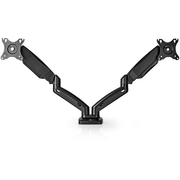 Nedis Dual Gas Spring Desk Stand for Two Monitors, with Gas Spring