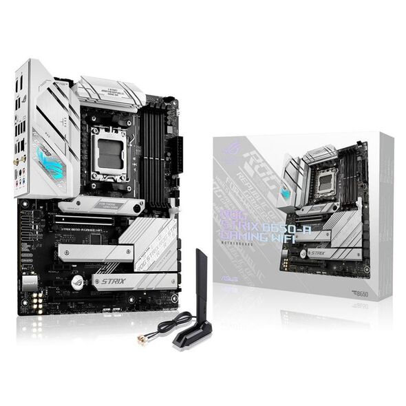 ASUS ROG STRIX B650-A GAMING WIFI AMD B650 Socket AM5 ATX (90MB1BP0-M0EAY0) (ASU90MB1BP0-M0EAY0) έως 12 άτοκες Δόσεις