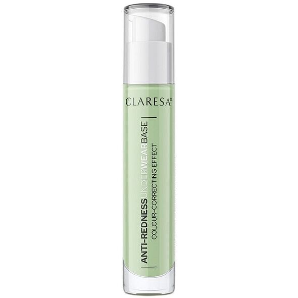 Claresa Anti-Redness Underwear Base neutralizująca baza pod makijaż 34g