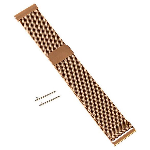 89-106# Pasek do smartwatch blow x18 x19 x21 złoty metalowy