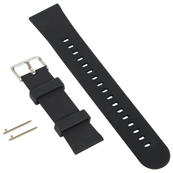 89-102# Pasek do smartwatch blow x18 x19 x21 czarny silikonowy