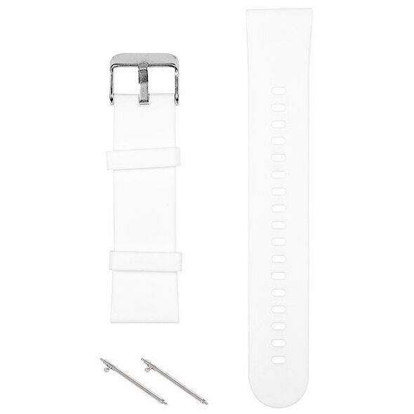 89-105# Pasek do smartwatch blow x18 x19 x21 biały silikonowy