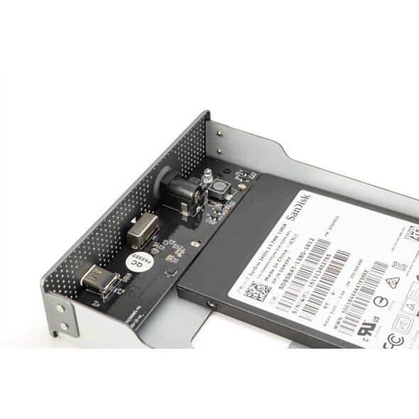 Obudowa USB 3.0 na dysk SSD/HDD 3.5 SATA III max. 16 TB z zasilaczem, aluminiowa