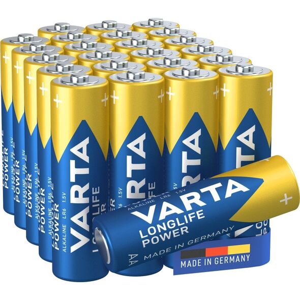 BATERIE ALKALICZNE VARTA R6 (AA) LONGLIFE POWER 24szt PREMIUM BOX