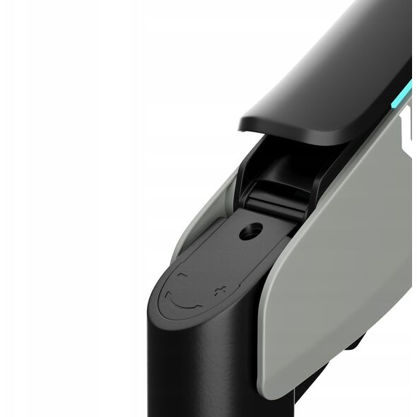 Uchwyt na monitor 49 cali, szaro-czarny LED RGB X-ARM