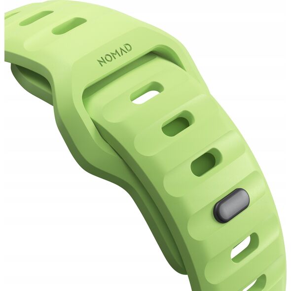 Nomad Nomad Sport Strap, Glow 2.0 - Apple Watch Ultra 2/1 (49mm) 9/8/7 (45mm)/6/SE/5/4 (44mm)/3/2/1 (42mm) 13239855 856504015800